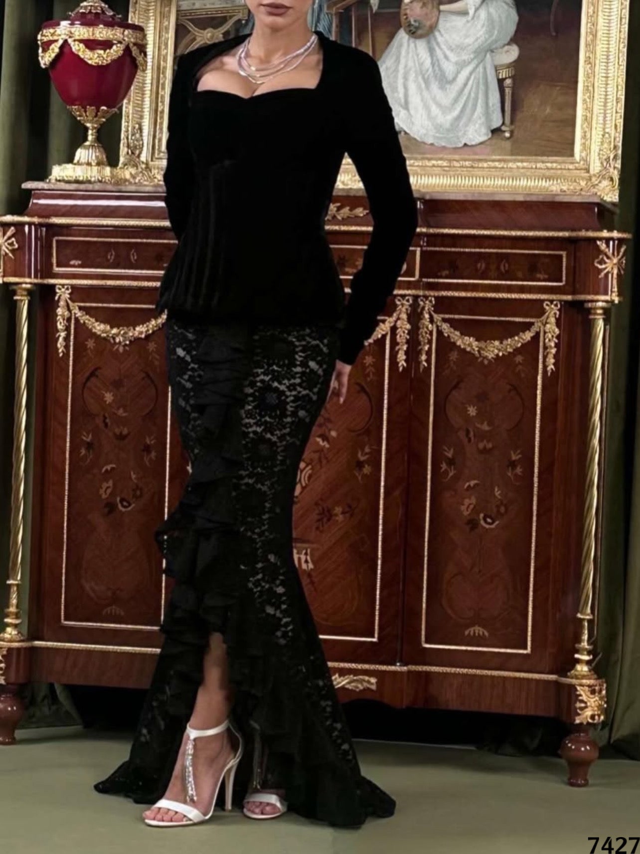 فستان سهرة