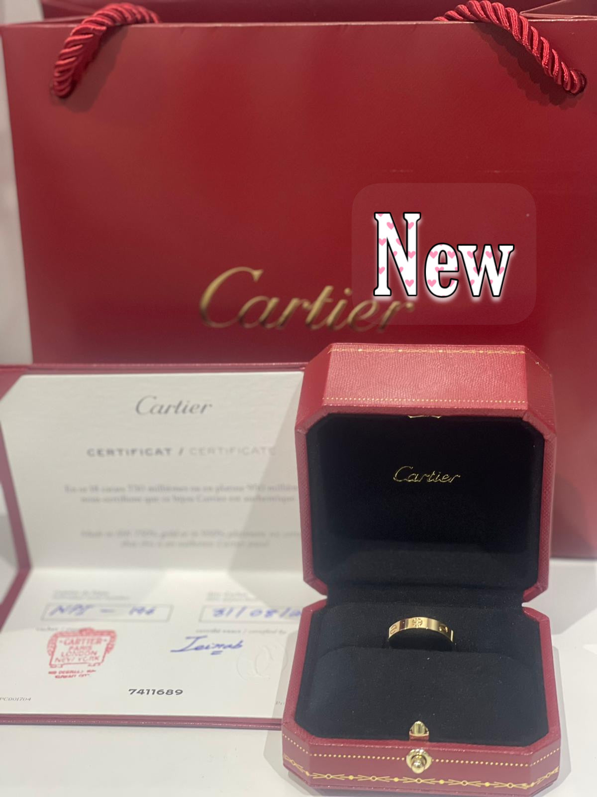 خاتم كارتير لوف