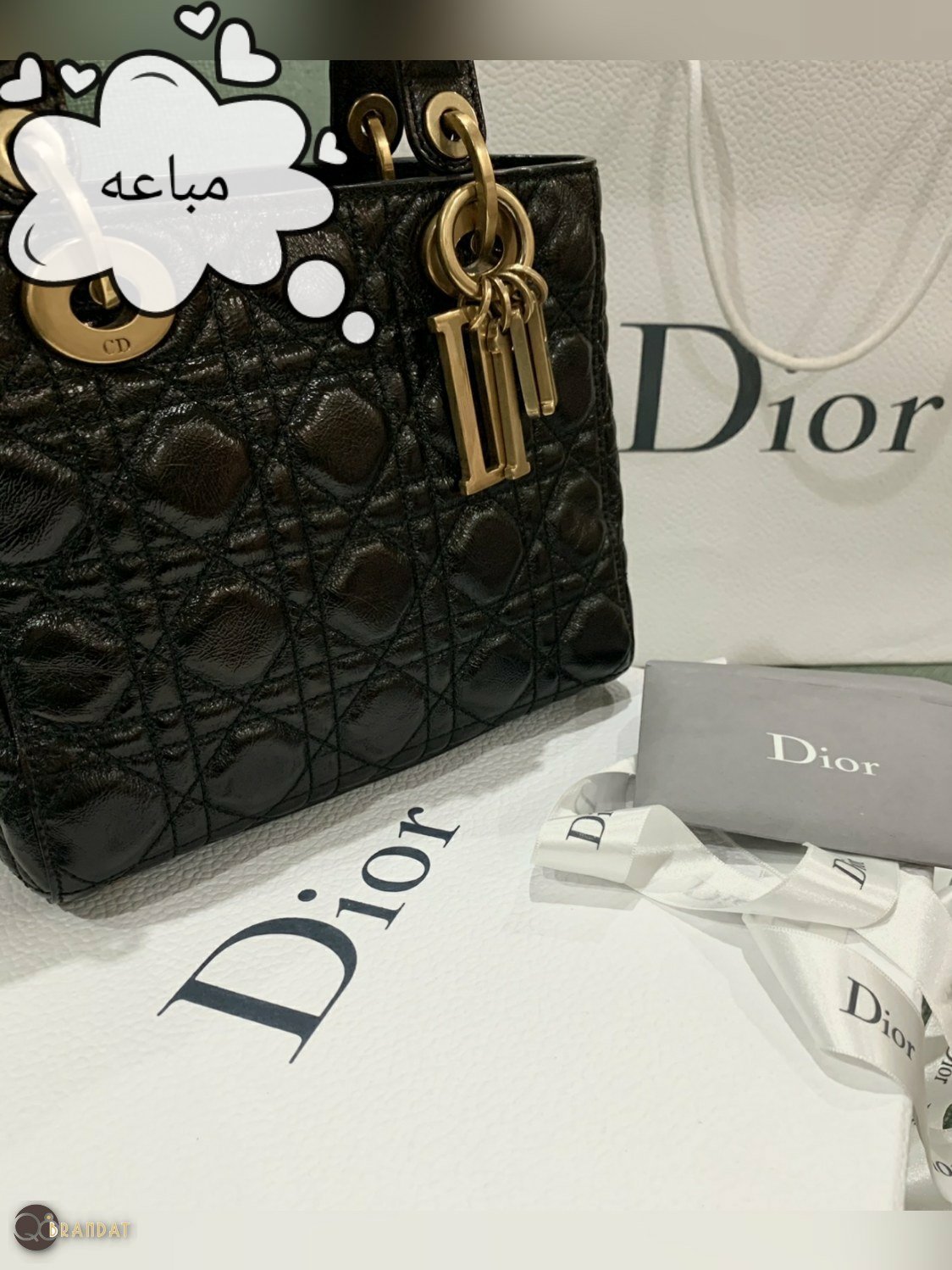 جنطة ليدي ديور اسود