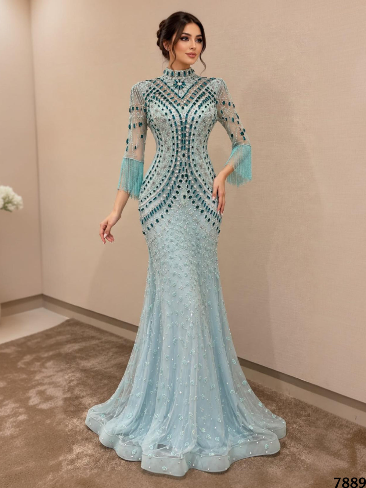 فستان سهرة